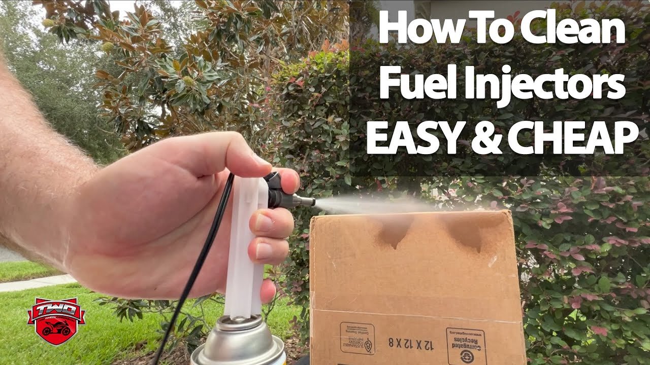 How To Clean Fuel Injectors EASY And CHEAP FJR1300 Example Shown