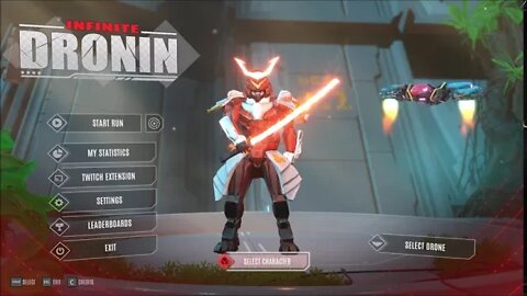 Infinite Dronin - First Look, Extended Gameplay, Twitch Integration