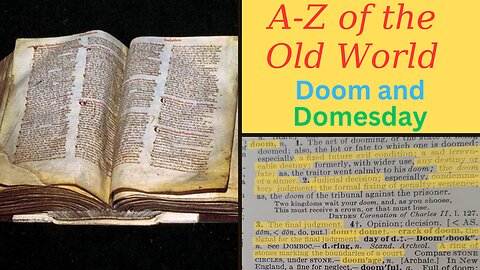 A-Z of the Old World| Doom and Domesday book. #bitcoin #short