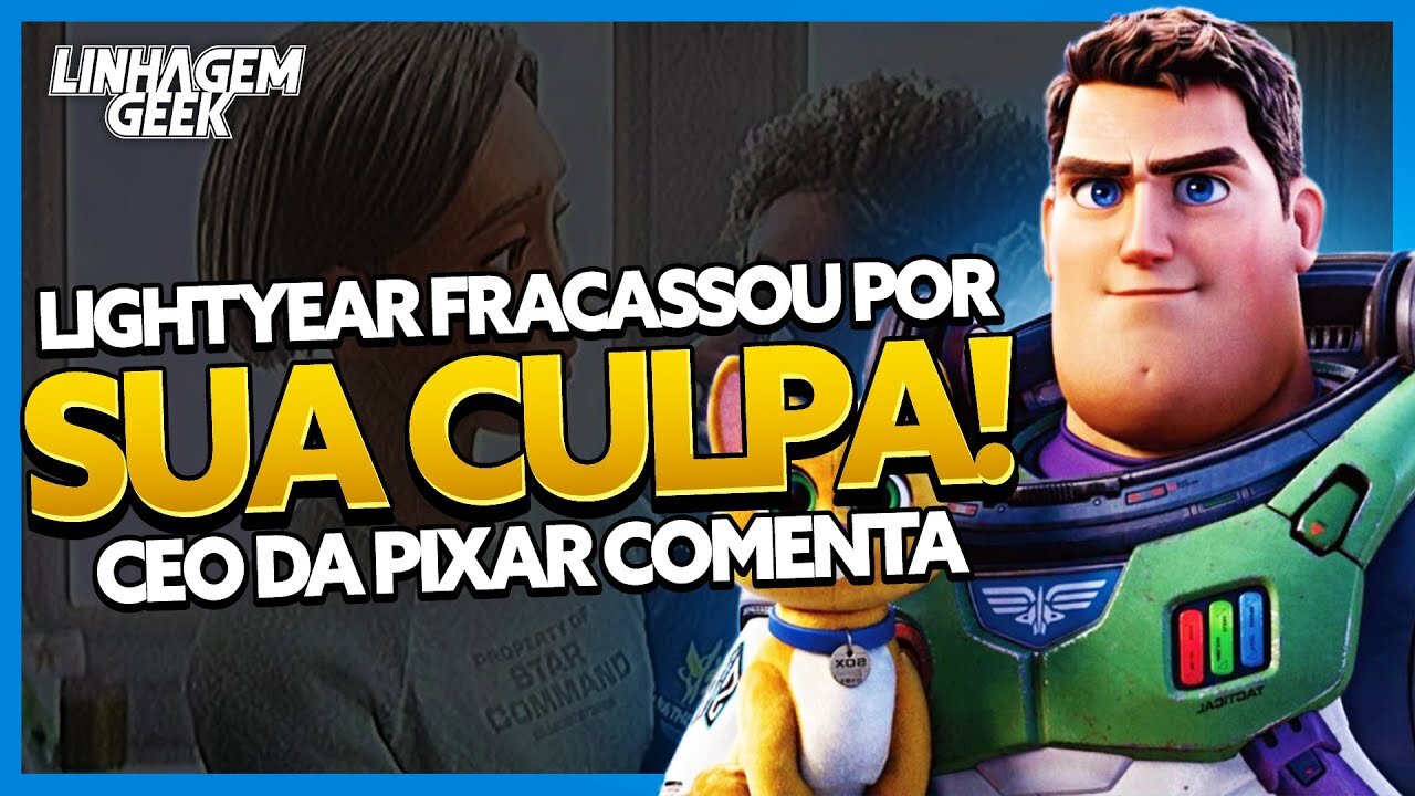 CULPA SUA! PÚBLICO NÃO ENTENDEU LIGHTYEAR, AFIRMA CEO DA PIXAR