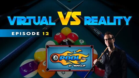 VIRTUAL VS REAL - 8-BALL POOL TRICKSHOTS - Ep 12!!!