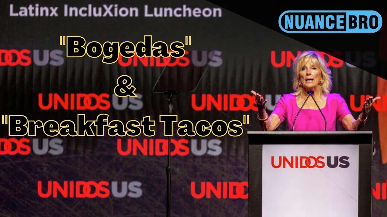 Jill Biden Compares Hispanics To Tacos