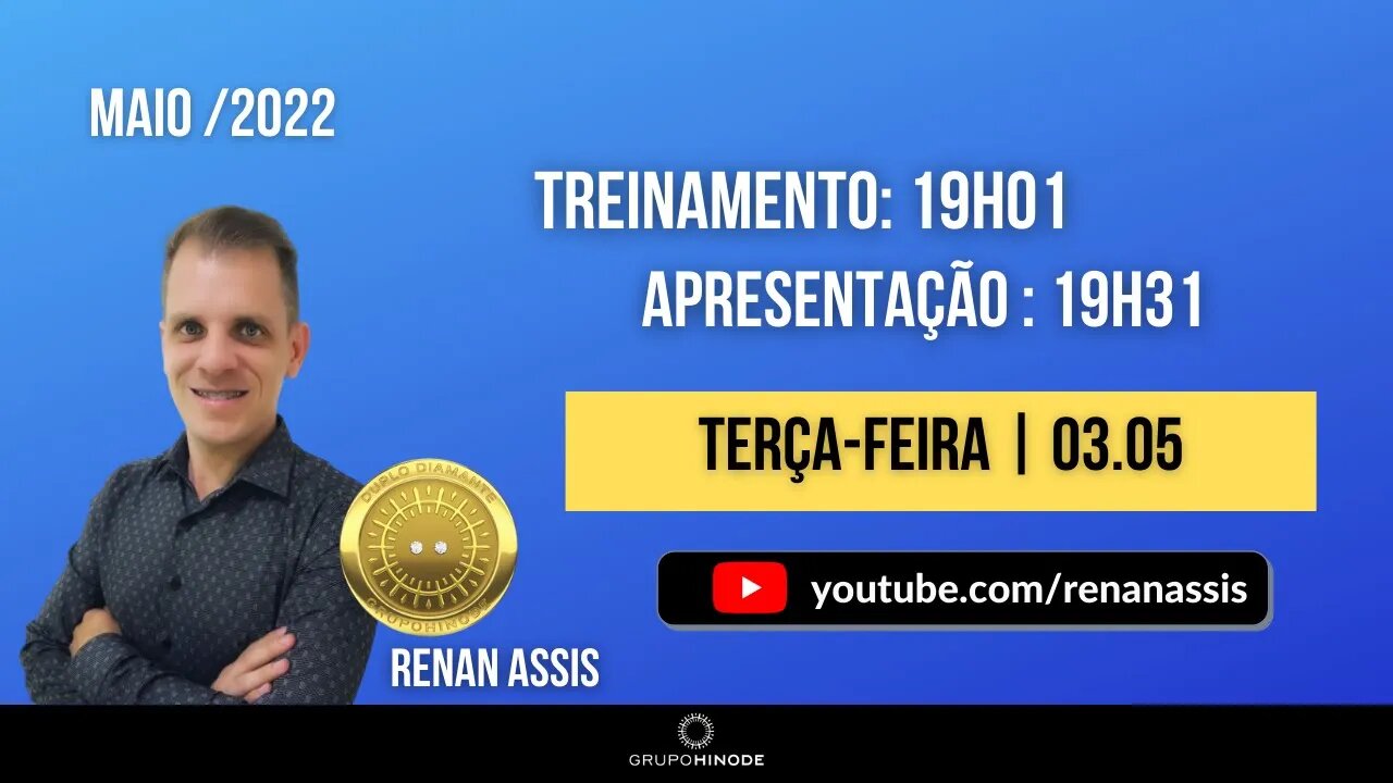 LANÇAMENTOS INICIO MÊS + APRESENTAÇÃO HINODE | RENAN ASSIS