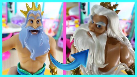DEU CERTO? Rei Tritão quer CARA de MAU! | Salão da Jasmine Parte 2