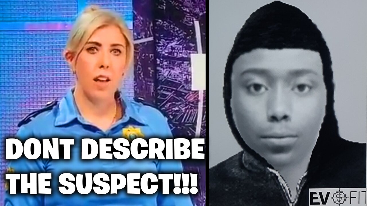 Wow... Watch this Irish police woman fail to describe a suspect of a crime in Blanchardstown, Dublin