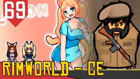 Atacando a Vila das GATAS - Rimworld Combat Extended #69 [Série Gameplay PT-BR]