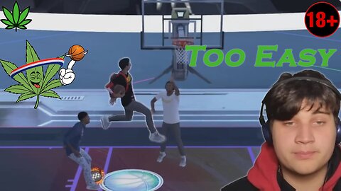 Me and Timo played NBA2k24 blazed
