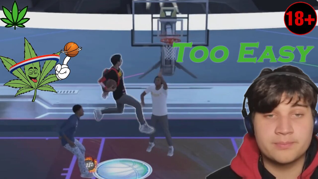 Me and Timo played NBA2k24 blazed