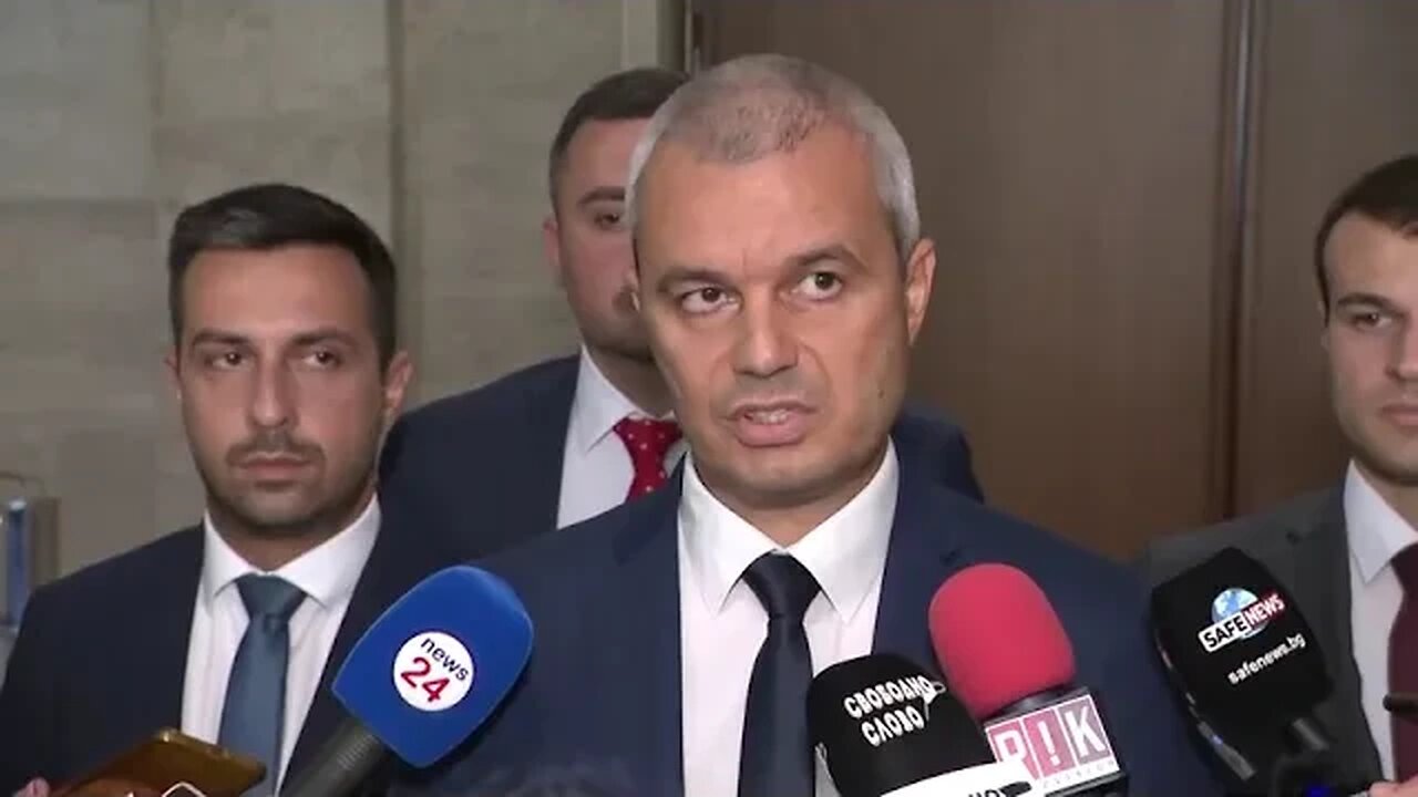 Костадинов: Започнахме консултации за вот на недоверие