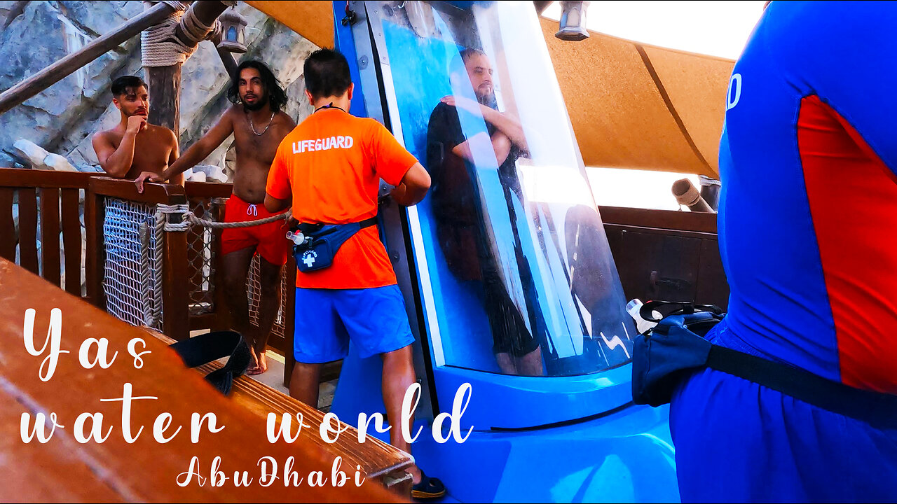 yas water world theme park AbuDhabi / This park is insane