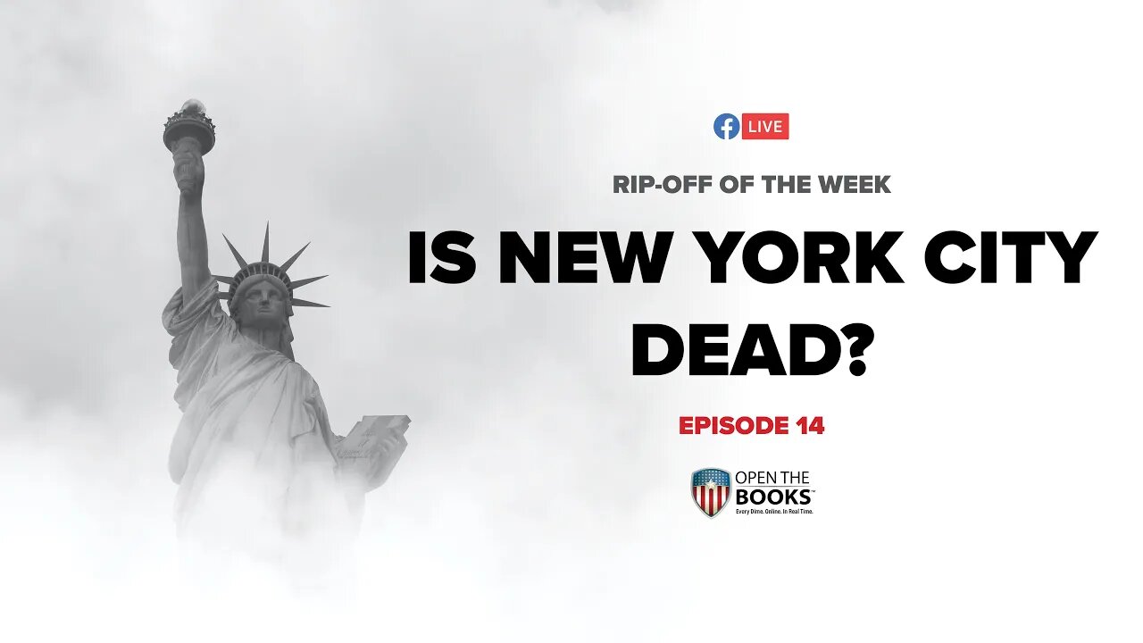 Rip-Off Of The Week (2020), Ep. 14: Is New York City Dead?