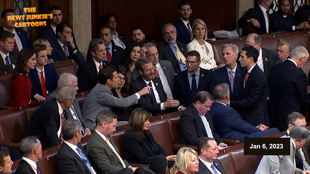 Heated exchange between Matt Gaetz and McCarthy bullies.