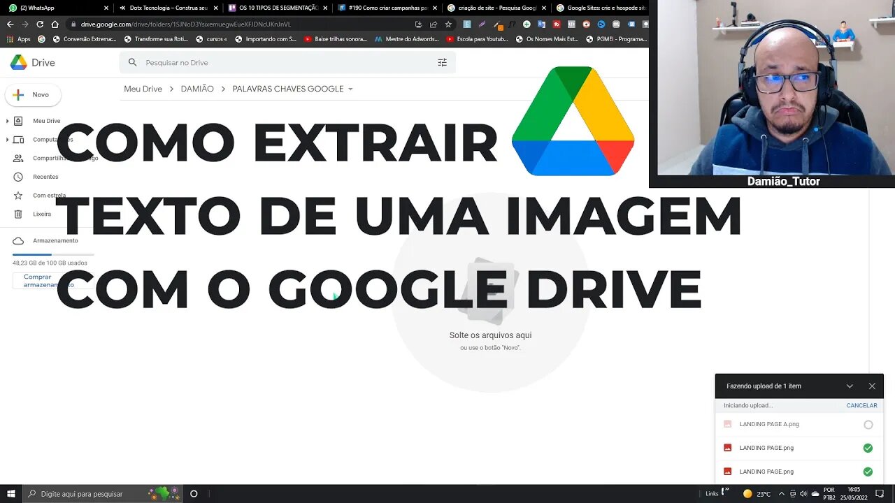 COMO EXTRAIR TEXTO DE UMA IMAGEM COM O GOOGLE DRIVE
