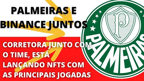 #Palmeiras e #Binance lançam #NFTs juntos -162