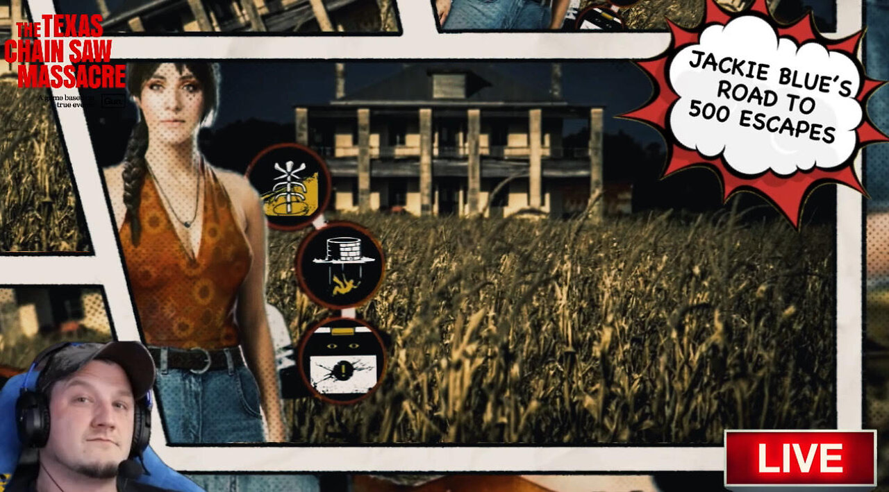 TEXAS TUESDAY | JACKIE BLUE'S ROAD TO 500 | THE TEXAS CHAINSAW MASSACRE GAME | LIVE