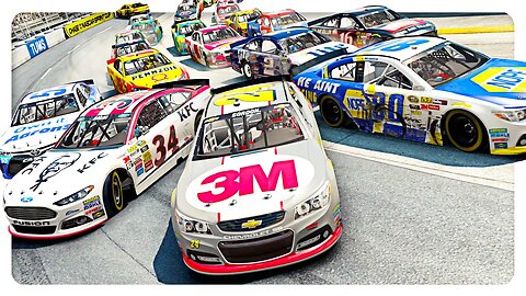 MARTINSVILLE WRECKFEST; ROUND OF 8 BEGINS // NASCAR '15 Season Ep. 34