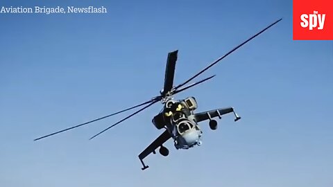 Ukrainian Helicopters Fire Missiles At Russian Military Positions