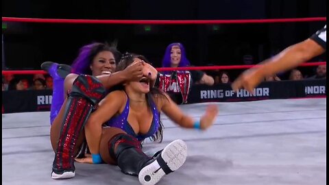 ROH Women’s World Champion Athena defeated Aleah James