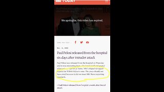 Paul Pelosi Truth Removed by Today