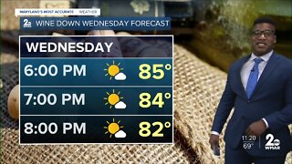 WMAR-2 News Patrick Pete Tuesday night weather