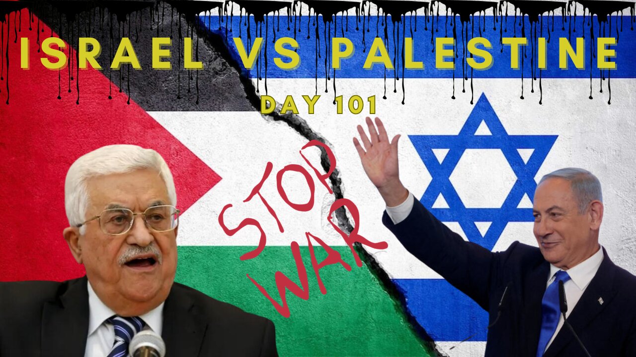 Palestine Israel WAR. Day 101.Live Updates.#israel #palestine #middleeastconflict #hamas #gaza #usa