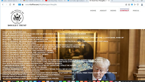 24 HOURS A DAY TERROR 8 YEARS ZERSETZUNG TORTURE GERMANY. BRITISH ANMD CANADIAN GOVERNMENT KNOW
