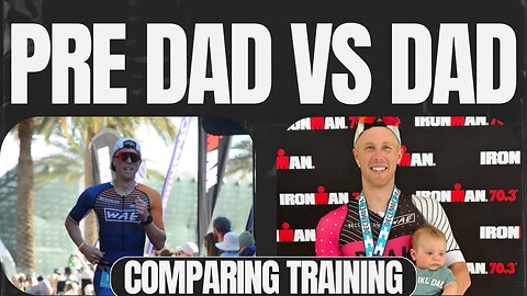 Triathlon Training: Not Dad vs. Dad 1 Year Comparison