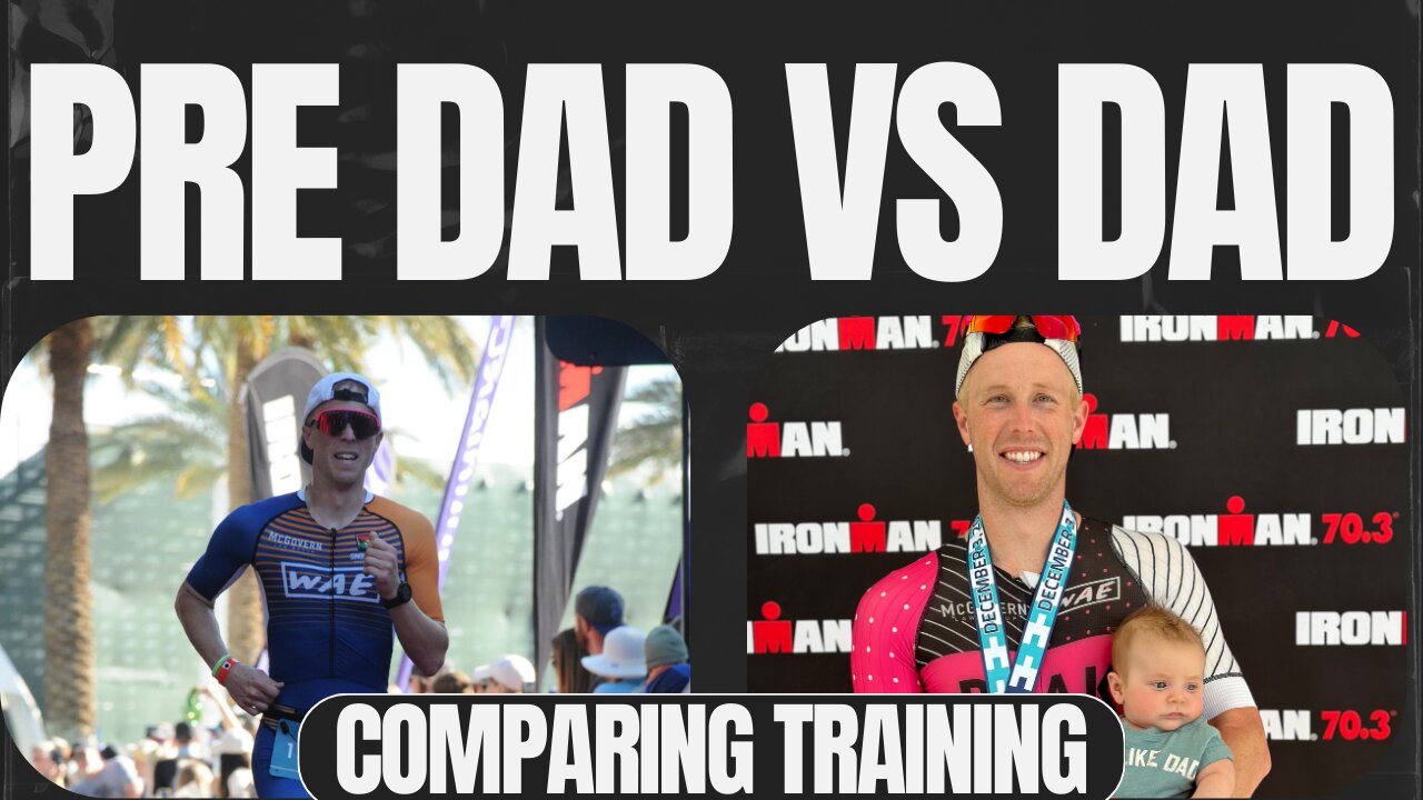 Triathlon Training: Not Dad vs. Dad 1 Year Comparison