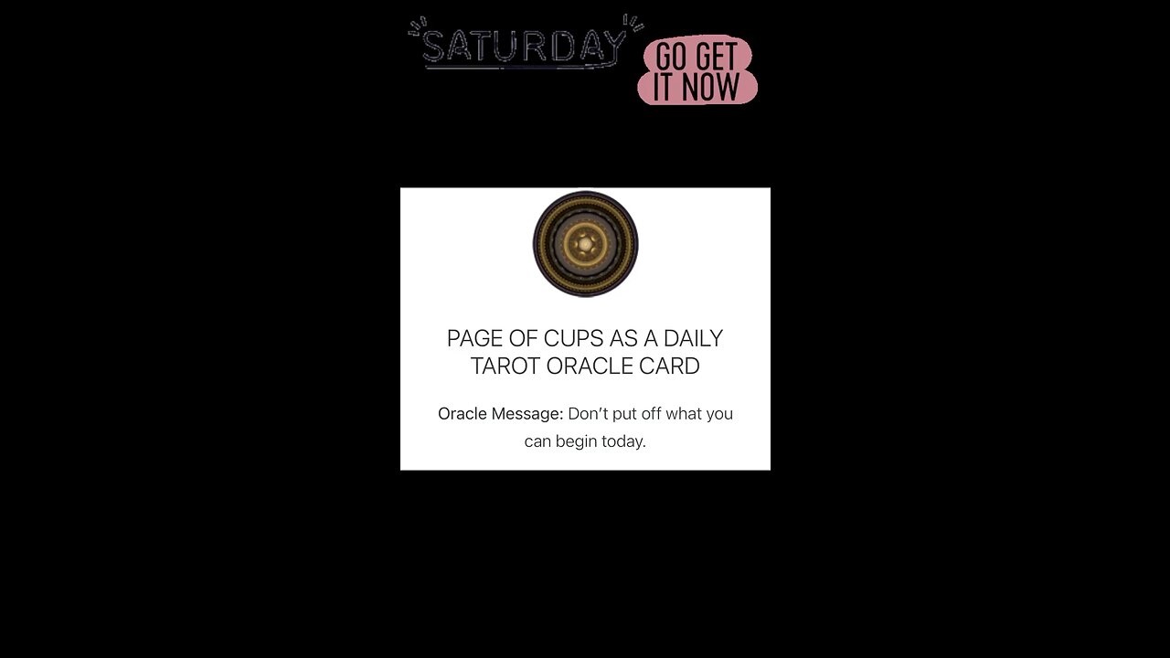 Page Of Cups Reading!!