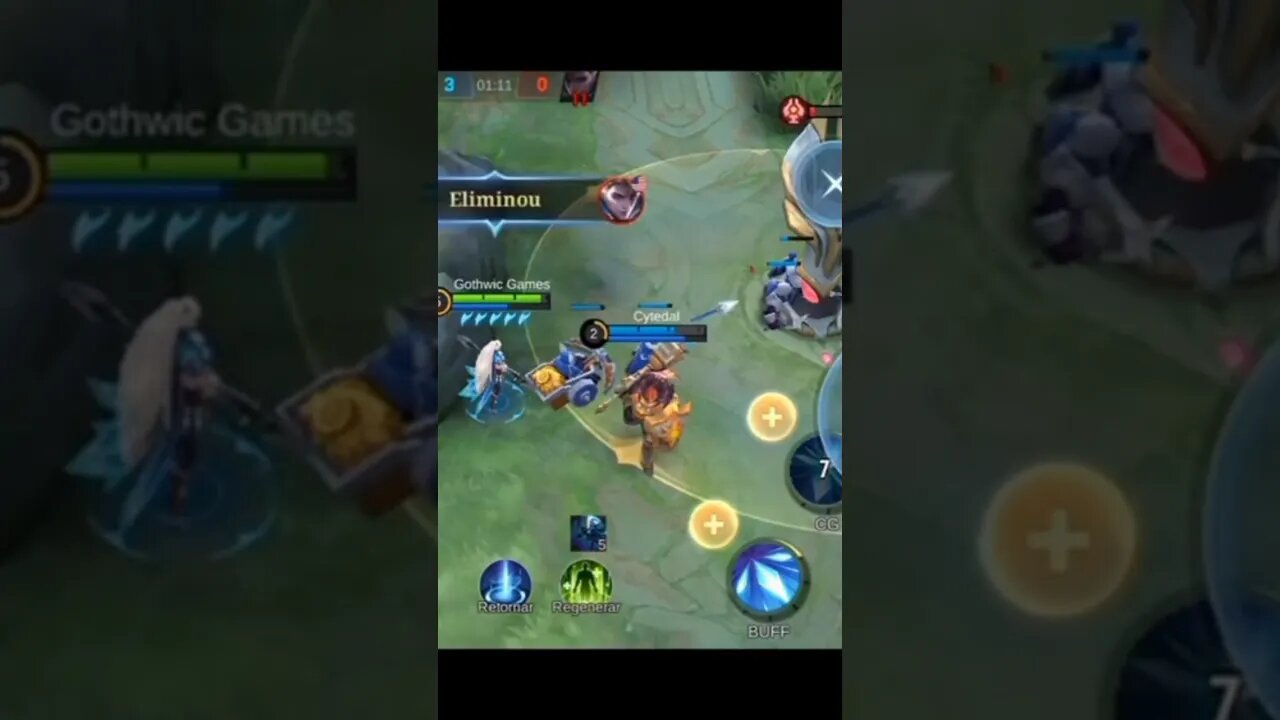 torre com 1 minuto!!! #game #gaming #moba #mlbb
