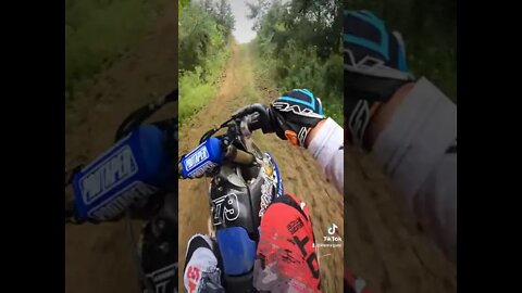 Laps on the 2020 Yamaha YZ450F #SHORTS