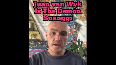 Juan van Wyk Is The Demon Suanggi