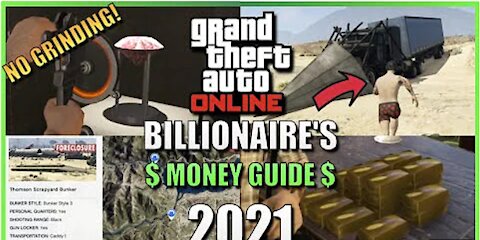 GTA Billionaire's Ultimate Money Guide 2021 | No Grinding!