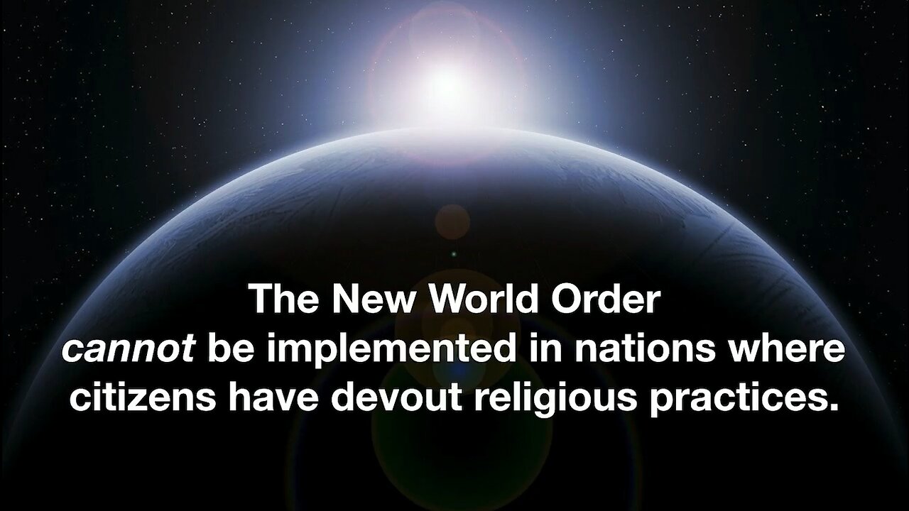 Christiane Northrop | "The New World Order Cannot Be Implemented In Nations Where Citizens Have Devout Religious Practices."