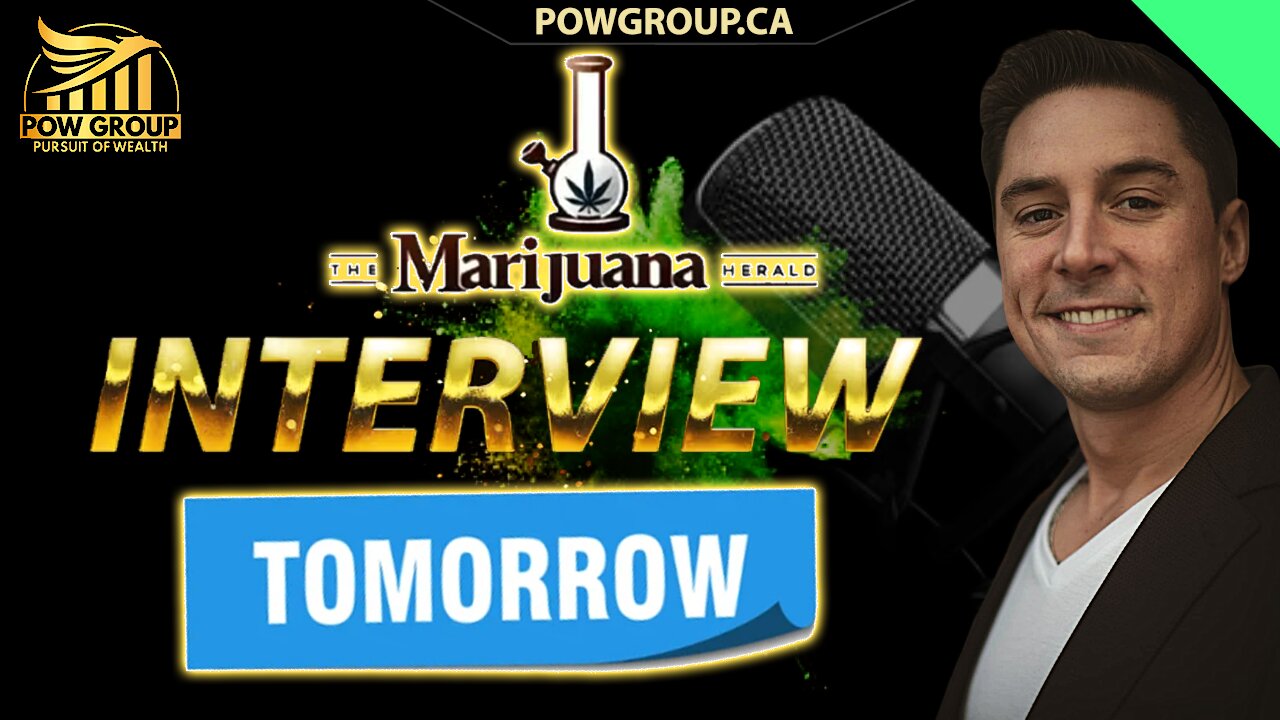 🚨Interview Tomorrow🚨 The Marijuana Herald Founder Anthony Martinelli - AUG 21ST, 2024