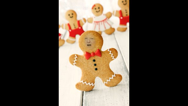 The Ultimate Donald Trump Gingerbread Man Meme!