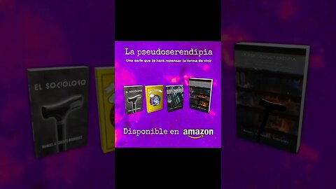 ¡DISPONIBLE EN AMAZON POEMARIOS Y LA SERIE "La pseudoserendipia"! #poema #novela #serie