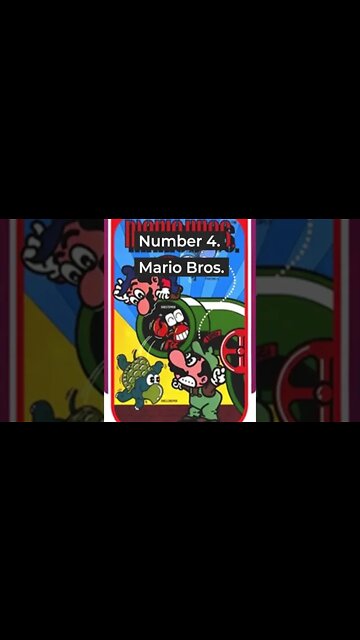 Top 10 Games of 1983 | Number 4: Mario Bros. #shorts