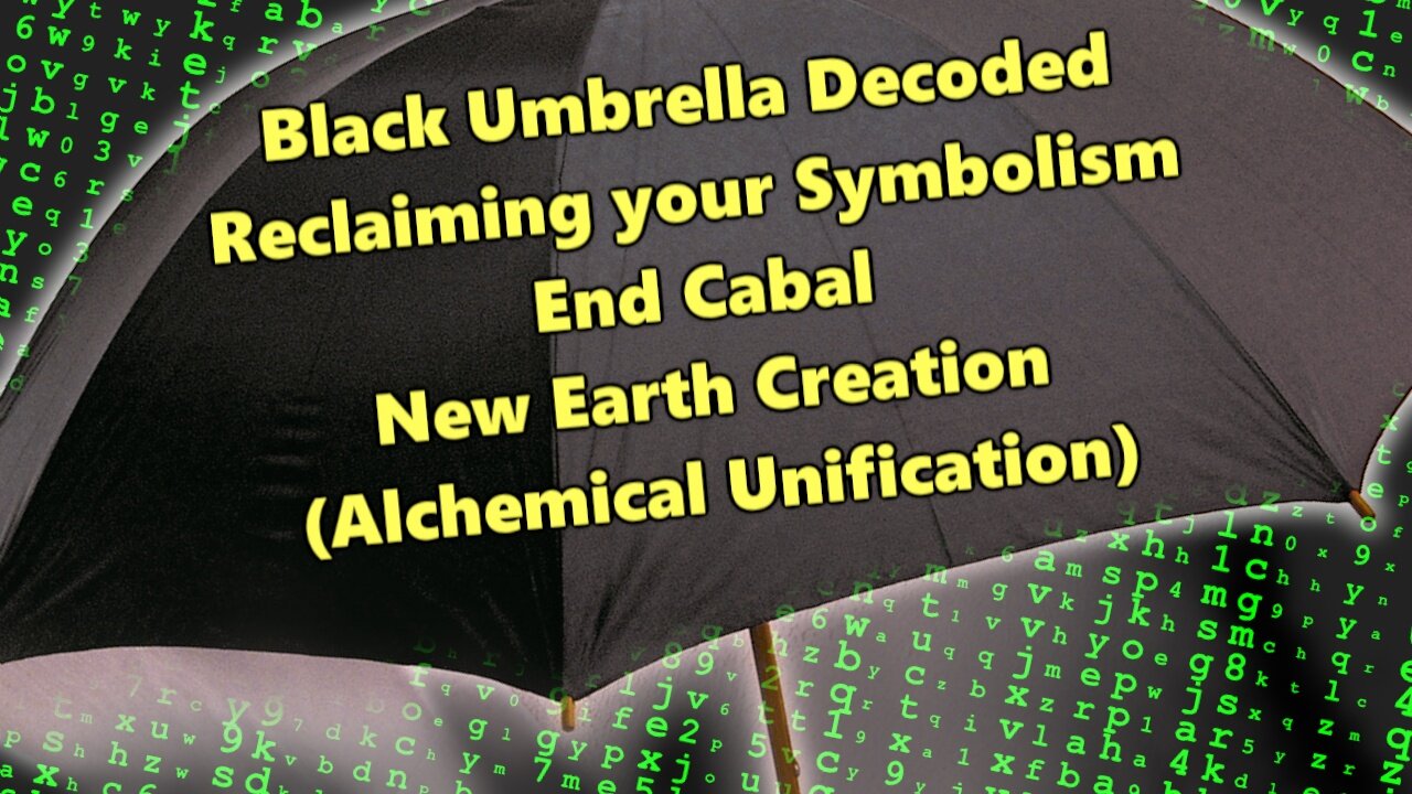 Black Umbrella Decoded - Reclaiming your Symbolism