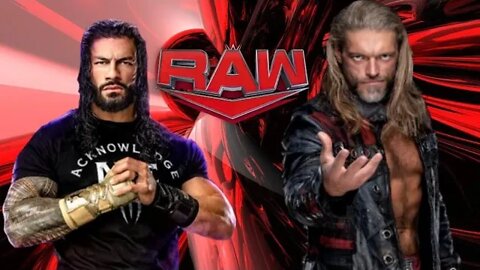 Edge Returns and Confronts Roman Reigns WWE RAW | Edge Returns and Challenge Roman Reigns | WWE RAW