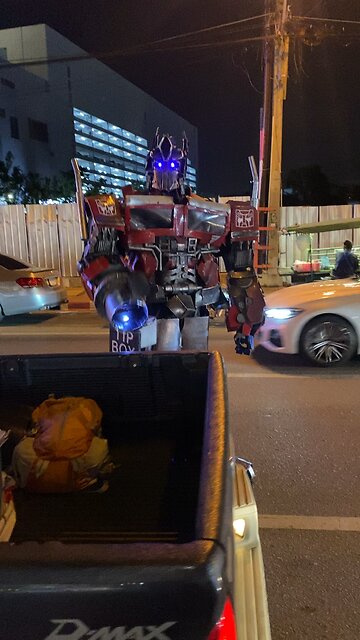 Optimus Prime In Thailand