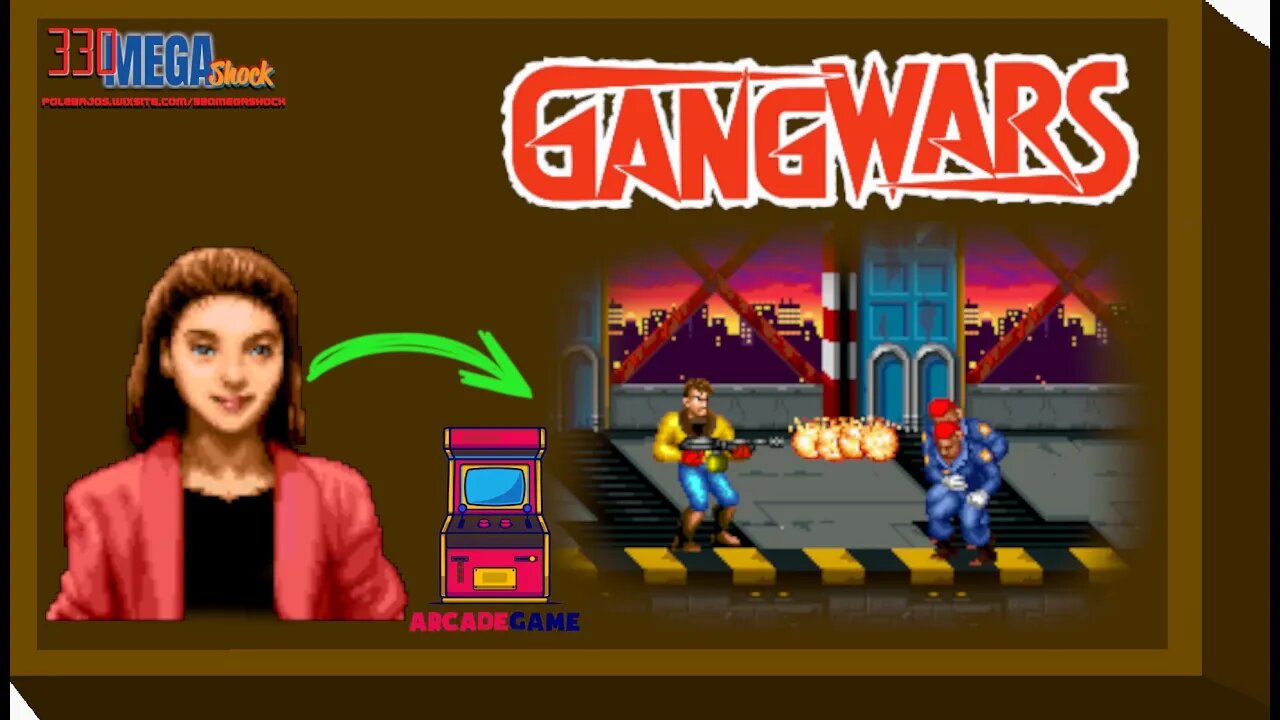 Jogo Completo 176: Gang Wars (Arcade)