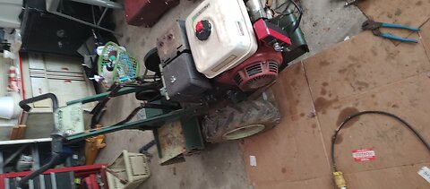 Roto-hoe RotoTiller Honda electric start motor