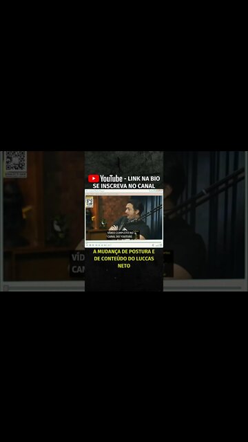 MUDANÇA DE CONTEÚDO DO LUCCAS NETO #shorts #luccasneto #lucasneto #irmaosneto