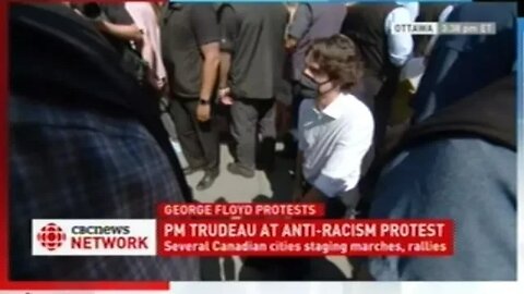 Canadian Prime Minister Trudeau Marches In Solidarity With Black Lives Matter Protesters In Ottawa