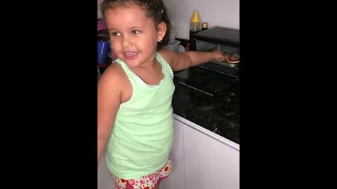 RECEITA DE CRIANÇA: MASSA DE PIZZA - 3 PARTE / CHILD'S RECIPE: PIZZA PASTA - 3 PART #shorts