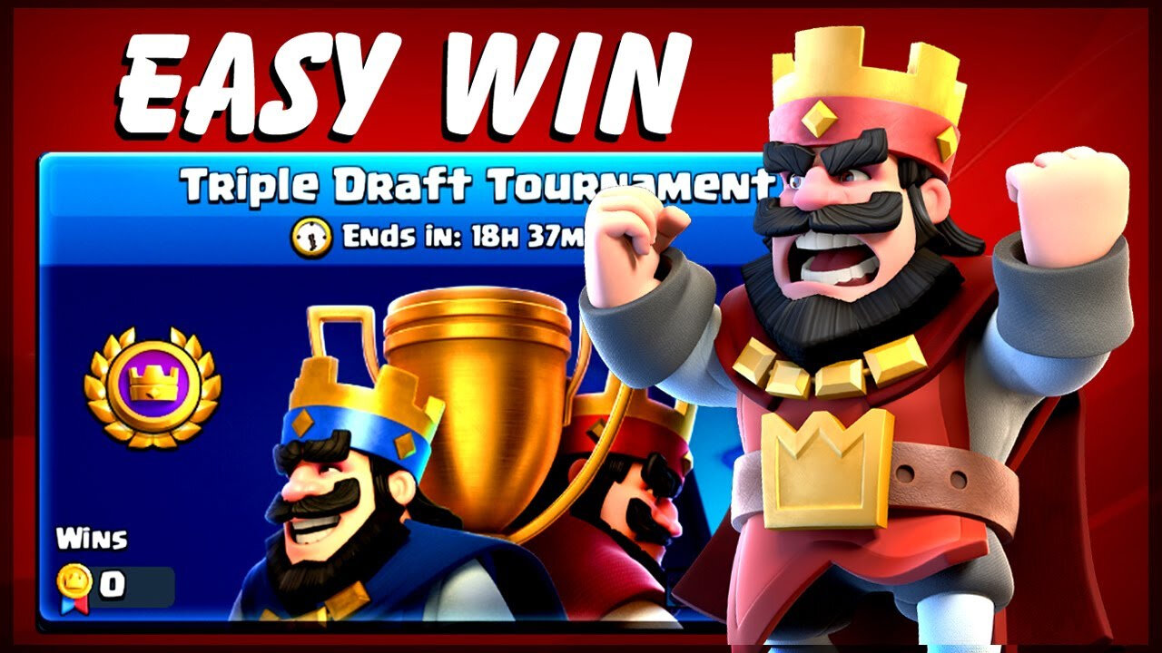 TRIPLE DRAFT TOURNAMENT in Clash Royale 2023