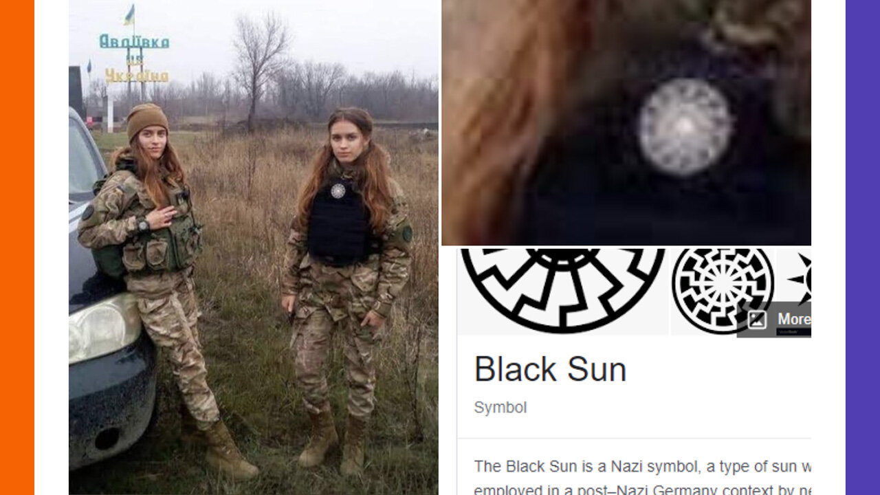 More NAZI Symbols On Ukrainian Uniforms