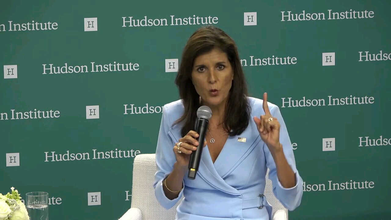 Nikki Haley: The UN is a farce but our veto vote makes the difference so we stay.