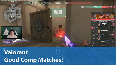 Good Comp Matches! | Competitive 1W-3L | Valorant